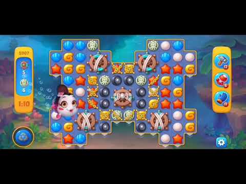 Fishdom 5907 Time Level - NO 💣🧨💥