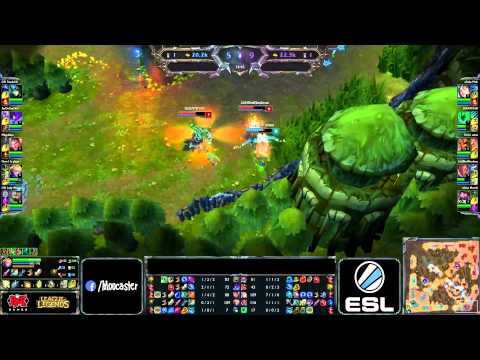 ESL Euro Series Winter 2014 - Different Dimension vs Esuba.Intel (Matchday3)