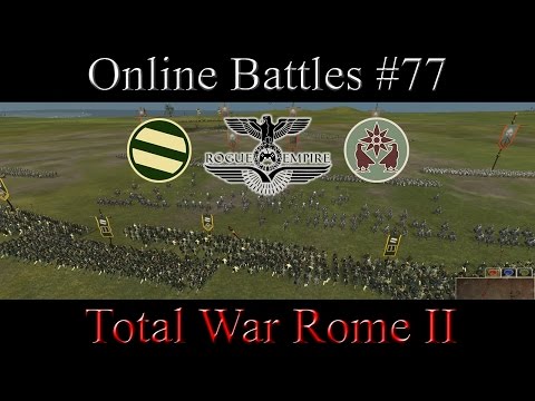 Total War Rome II - #77 Online Battle - Galatia vs Armenia - Atilla The Greats 1K Tourney! R2B1