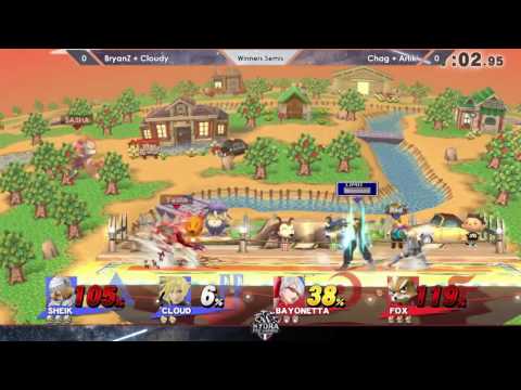 Hail Smash VII 2v2 - BryanZ & Cloudy Vs. Chag & Artik - Winners Semis - Smash 4