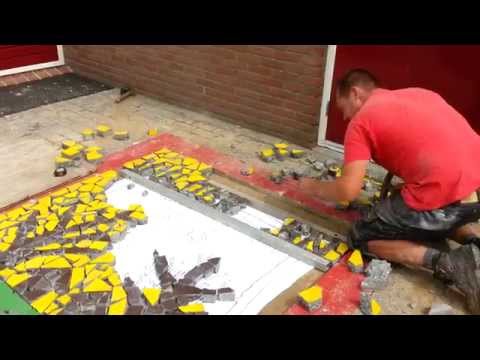 Mozaïek-kunstenaars actief in Lochuizen