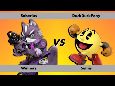 Saberius (Fox) vs DuckDuckPony (Pac-Man) - Winner's Semi-Final - Split Redemption #21