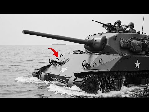 Als dieser amerikanische Panzer ein japanisches Kriegsschiff versenkte – das einzige Mal in der G...