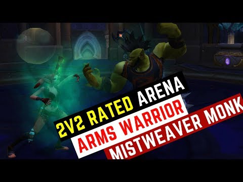 Arms Warrior Rated 2v2 arena damage/healer