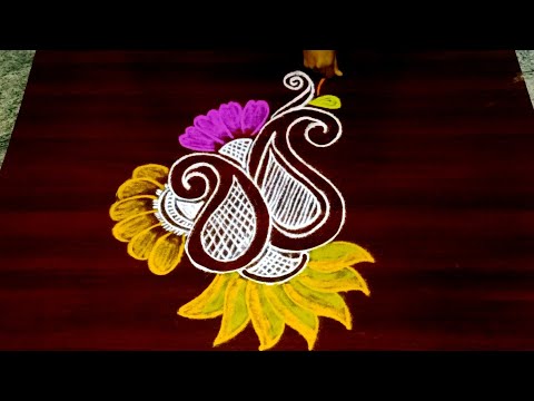 pongal rangoli kolam  2022/beautiful sankranthi muggulu designs/pongal kolam easy rangoli designs