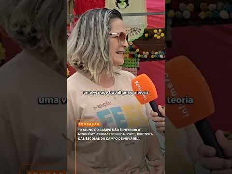 “O aluno do campo não é inferior a ninguém” diz Erenilda, diretora das Escolas do Campo de Nova Ibiá