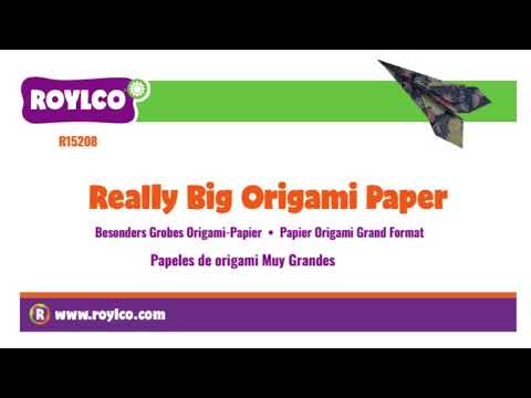 Really Big Origami Paper 