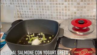 Pasta al salmone con yogurt greco