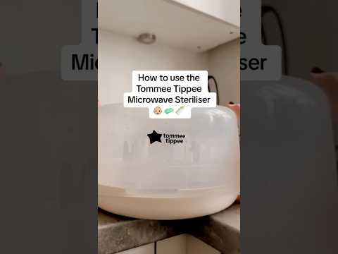 How to use the Tommee Tippee Microwave Steriliser 👍🏻👶🏼🍼