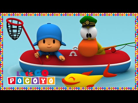 🎣 POCOYO in ENGLISH - Fishing with Pocoyo [ Let's Go Pocoyo ] | VIDEOS and CARTOONS FOR KIDS