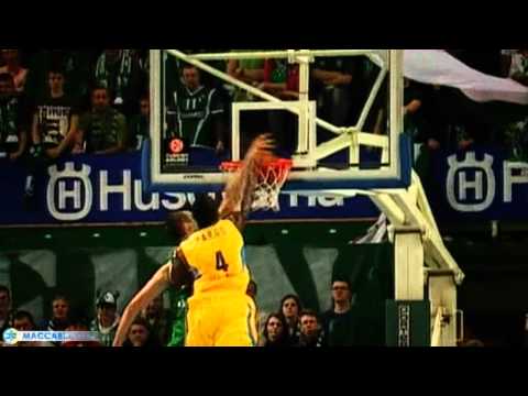 Euroleague 2010/2011, Week 7: Zalgiris Kaunas - Maccabi Tel Aviv (Clip)