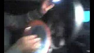 Marco aka Mr. tamtam Playing Derbake while driving