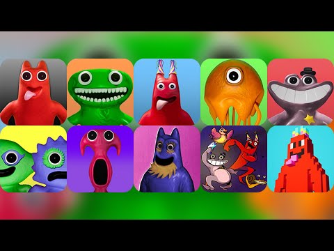 All Garten of Banban Mobile Games - Gameplay Walkthrough - Full Games & Endings (iOS, Android)