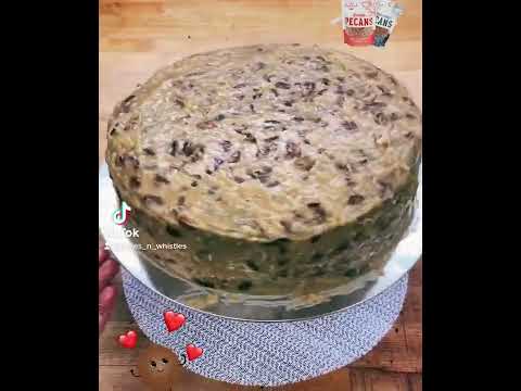 German Chocolate Cake #shorts #cake #baking