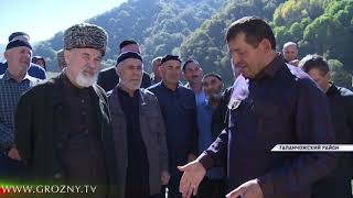 В Галанчожском районе Чечни восстановили родовую башню тейпа Аллерой