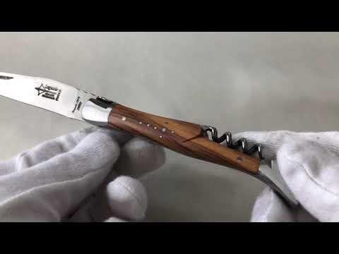 Laguiole olivewood with corkscrew