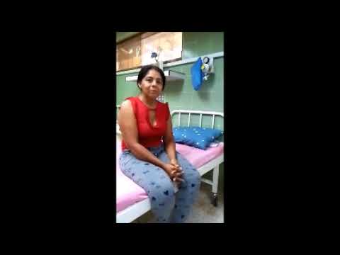 CDI Sosa, Testimonio de paciente agradecida al servicio de hospitalización, Estado Barinas