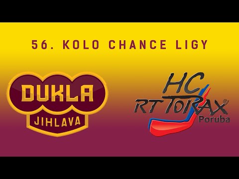 56. kolo (16.2.2019) HC Dukla Jihlava - HC RT TORAX Poruba 2011