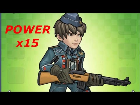 SEGA Heroes Welkin Gunther Amped Power x15