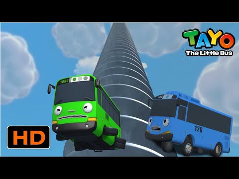 Tayo English Episodes l A giant pole from the ground l Tayo the Little Bus