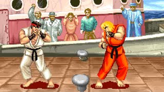 Casual Longplay: Street Fighter II - The World Warrior (Arcade CPS-1) full game with Ryu