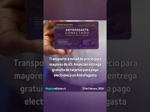 Transporte a mitad de precio para mayores de 65: Anuncian entrega gratis de tarjetas