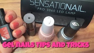 why is my gel polish peeling or chipping?  Tips and tricks for a lasting DIY gel polish usi