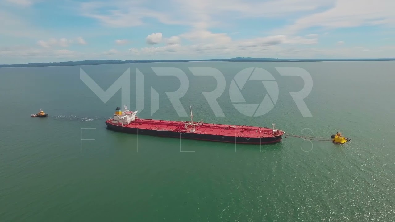 Impresionante buque petrolero