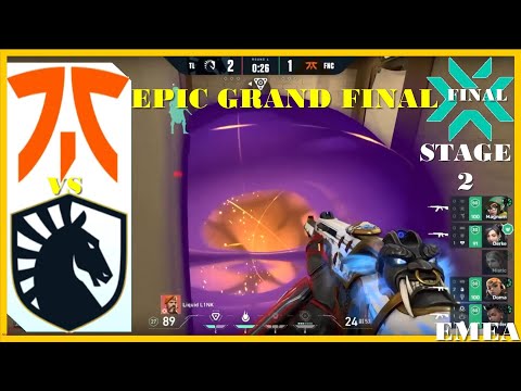 EPIC GRAND FINAL TEAM LIQUID vs FNATIC HIGHLIGHT VALORANT VCT 2021 EMEA Stage2 Playoffs Day FINAL.