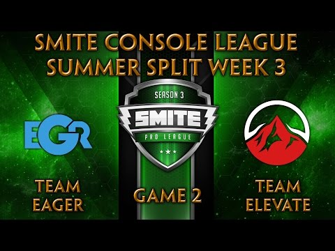 SCL Summer Split Week 3 - Team Eager vs. Team eLevate (Game 2)