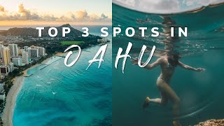 Top 3 Things To Do In Oahu! Lanikai Pillbox, Kaneohe Sandbar & Hanauma Bay