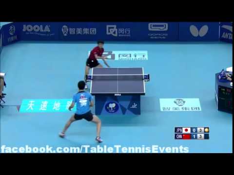 Yu Ziyang Vs Yuto Muramatsu: Final [WJTTC Shangai 2014]