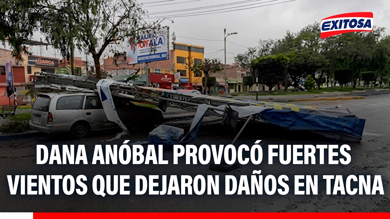 🔴🔵 Fuertes vientos causan estragos en Tacna: Afectación en árboles, calles y servicios básicos