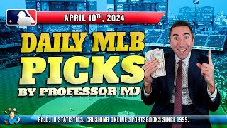 MLB DAILY PICKS | THE LUCRATIVE SCORING DROUGHT BETTING SYSTEM  (April 10) #mlbpicks