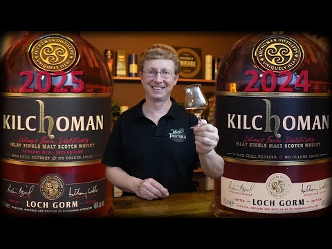Kilchoman - Loch Gorm 10 Years 2025 vs. Loch Gorm 9 Years 2024 46% Vol.