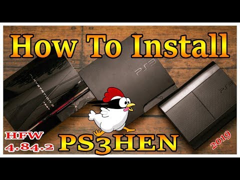 How To Install PS3 HEN For Homebrew On Any PS3 Console HFW 4.84.2 Very Easy 2019 Video