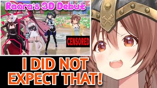Korone Explains Why Raora Invited Her and the Censored Scene in Raora's 3D Debut [Hololive]