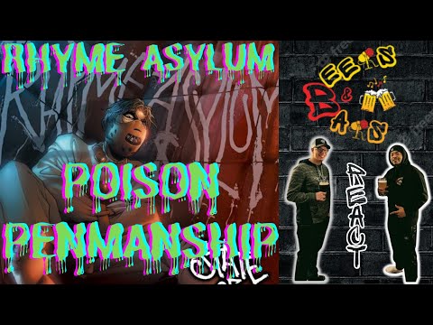 DEATH BY LISTEN! | Americans React to Rhyme Asylum Poison Penmanship