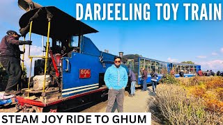 Darjeeling TOY TRAIN Steam Engine FIRST CLASS Joyride 2024 | MOUNTAIN RAILWAYS OF INDIA