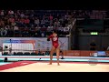 SANTI Franchesca CHI 2022 Artistic Worlds Liverpool GBR Qualifications Floor Exercise