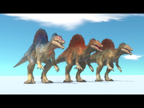 ALL 3 NEW SPINOSAURUS vs UNITS - Animal Revolt Battle Simulator