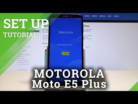 How to Configure MOTOROLA Moto E5 Plus - Set Up Process / Beginner's Guide