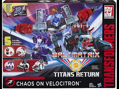 Transformers Titans Return - Chaos On Velocitron
