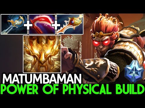 MATUMBAMAN [Monkey King] Power of Physical Build Unreal Damage 7.25 Dota 2