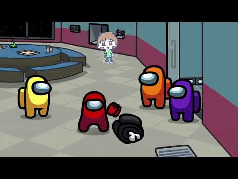 Among us distraction dance animation【HAKIDAME】