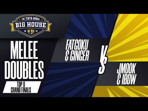 FatGoku/Ginger vs Jmook/iBDW - Melee Doubles: Top 8 Grand Final - The Big House 10