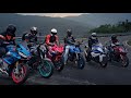 500cc FASTER THAN LITER BIKES RAW CBR 500r Italy Mountains Ride