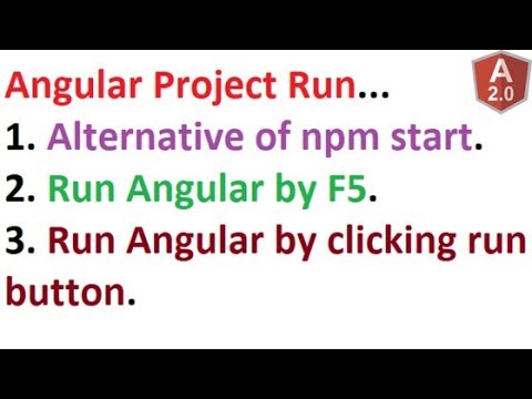 Angular 2 Run Angular in Visual Studio with ASP NET MVC Alternative Process of NPM Start