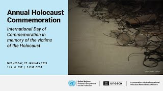 International Day of Commemoration in Memory of the Victims of the Holocaust 2021