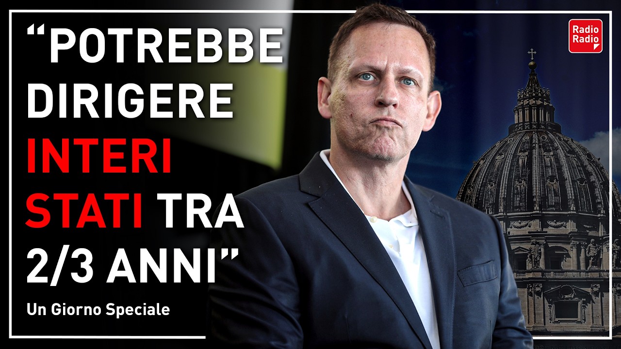 CHE È VENUTO A FARE A ROMA PETER THIEL? "NON SOLO QUELLE CONFERENZE: VATICANO" | Marco Antonellis